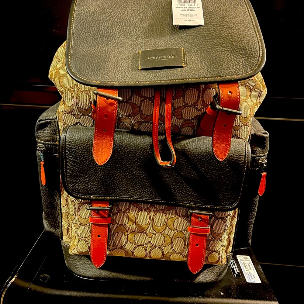 Coach Backpack never used…